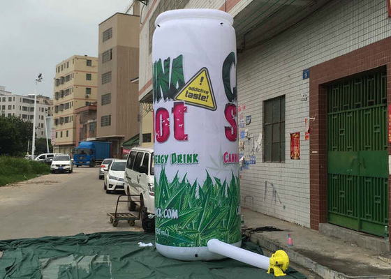 Vivid Design Inflatable Sale Signs , Giant Inflatable Bottle For Outdoor Promotion