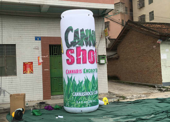 Vivid Design Inflatable Sale Signs , Giant Inflatable Bottle For Outdoor Promotion
