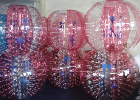 Colorful Inflatable Bubble Ball Zorbing Soccer Bumper Ball For Outdoor Play