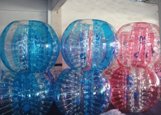 Colorful Inflatable Bubble Ball Zorbing Soccer Bumper Ball For Outdoor Play