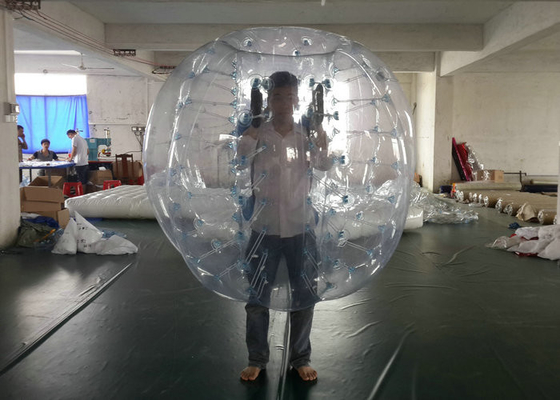 Football Game Inflatable Human Ball , Bumper Bubble Ball Lead Free Materials