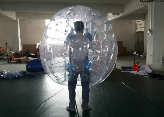 Football Game Inflatable Human Ball , Bumper Bubble Ball Lead Free Materials