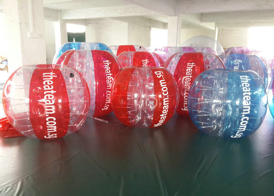 Eco Friendly Inflatable Body Bumpers 0.8mm PVC / TPU OEM / ODM Accepted
