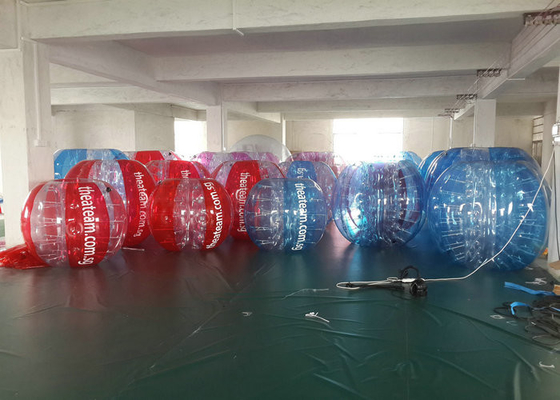 Eco Friendly Inflatable Body Bumpers 0.8mm PVC / TPU OEM / ODM Accepted