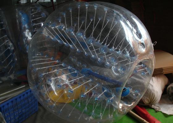 Transparent PVC Inflatable Bubble Ball Priority Safety For Children Playing
