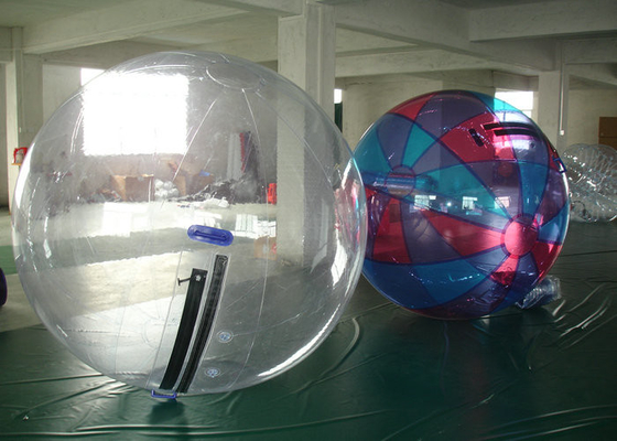 Clear TPU Inflatable Bubble Ball 1.8m - 3.0.M Diameter For Water Walking