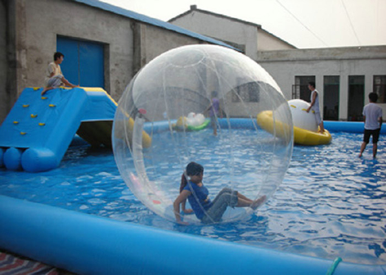 Outdoor Water Walking Ball , Walk On Water Bubble High Durability PVC / TPU