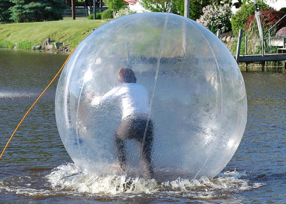 Outdoor Water Walking Ball , Walk On Water Bubble High Durability PVC / TPU