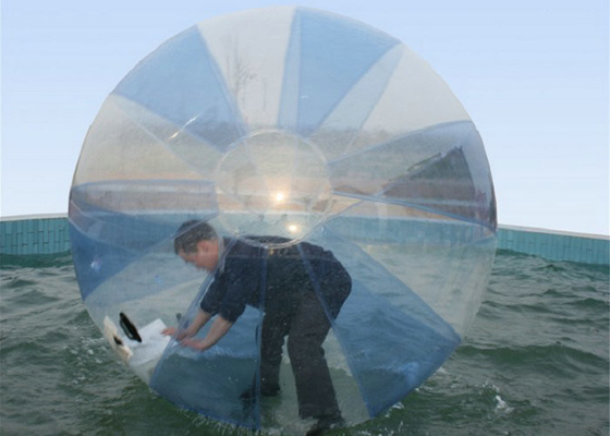 UV Protective Pool Hamster Ball , Inflatable Water Walking Ball With CE Blower
