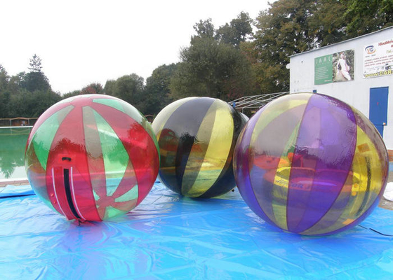 Safety Rope Connection Inflatable Walking Ball , Walk On Water Bubble 2.0m 2.5m Diameter