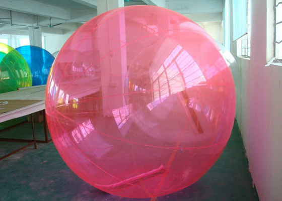 1.0mm Thickness Inflatable Bubble Ball Text Printing With German T - ZIP Zipper