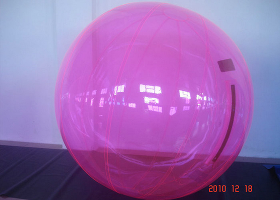 1.0mm Thickness Inflatable Bubble Ball Text Printing With German T - ZIP Zipper