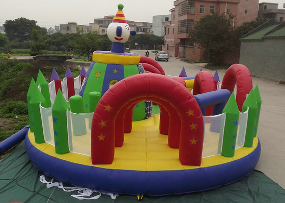 Outdoor Inflatable Water Park Easy Maintenance 10mx8m 12mx9m Dimension