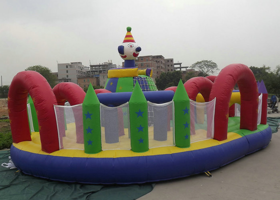 Outdoor Inflatable Water Park Easy Maintenance 10mx8m 12mx9m Dimension