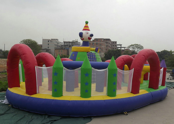 Outdoor Inflatable Water Park Easy Maintenance 10mx8m 12mx9m Dimension