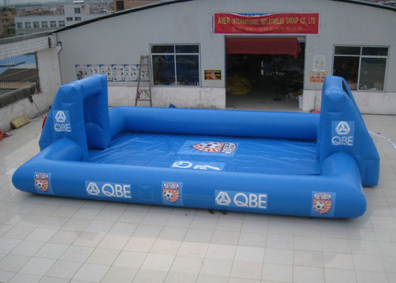 Interactive Sports Inflatable Outdoor Toys Abrasion Resistance Blow Up Football Pitch