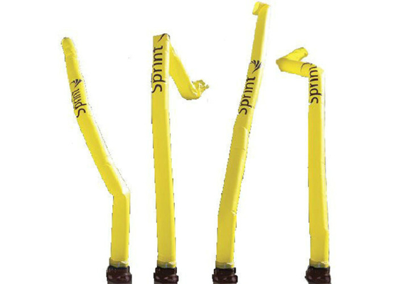 Durble PVC Nylon Inflatable Advertising Signs Colorful Blow Up Waving Man