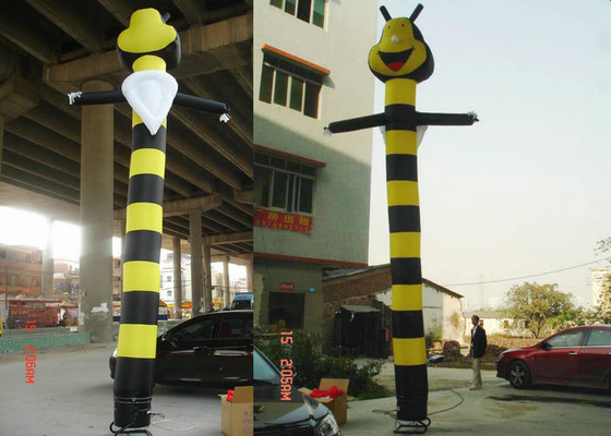 Dancing Bee Custom Advertising Inflatables Waterproof For Promotion Event