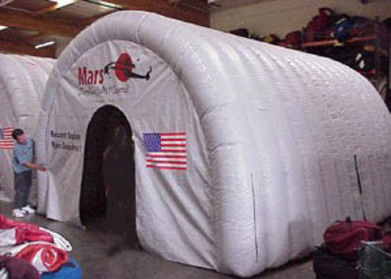 Plain Color PVC Inflatable Tent 10mx6m 8mx4m Large Containing Space CE Assured