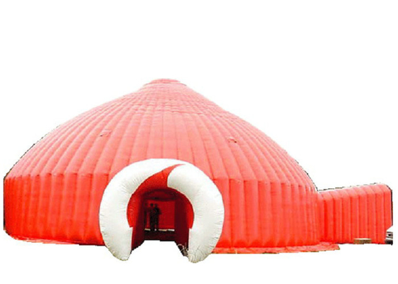 Mongolian Yurt Inflatable Dome Tent 100% Security For Advertising Events