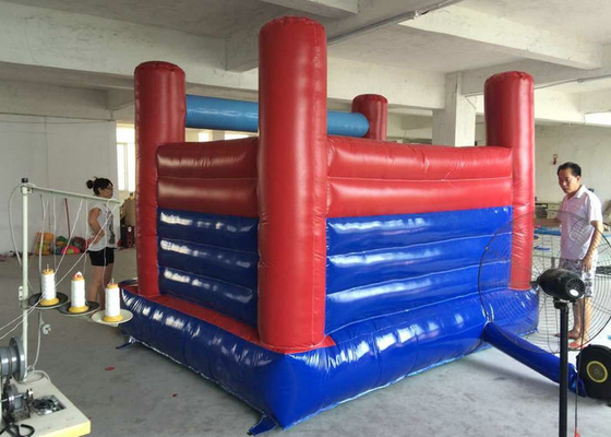 Superman Printed Indoor Bouncy Castle Flame Retardant Featuring SGS Approved