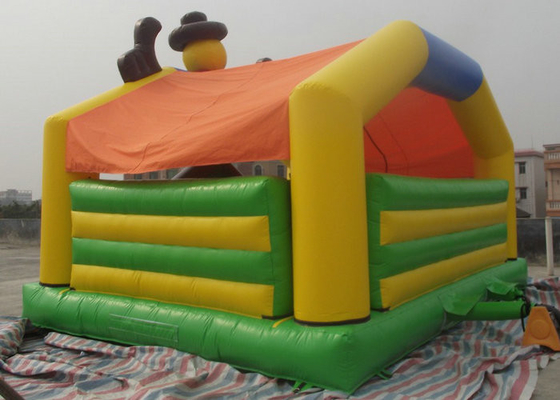 Clown Characters Inflatable Bouncy Castle Safe Plato PVC Tarpaulin BC-011