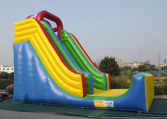 Commercial Inflatable Outdoor Toys Durable PVC Tarpaulin For Bouncer Sliding