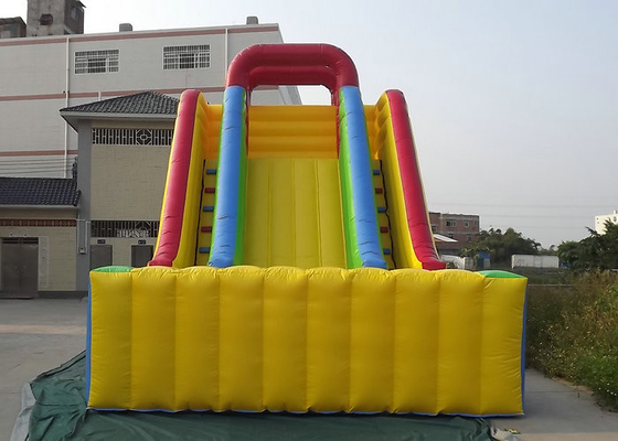 Commercial Inflatable Outdoor Toys Durable PVC Tarpaulin For Bouncer Sliding