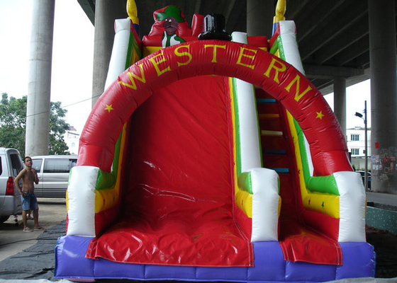 6mx4m Commercial Inflatable Slide High Durability PVC Materials For Children