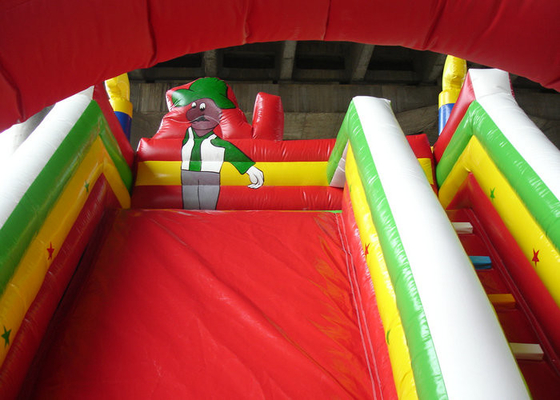 6mx4m Commercial Inflatable Slide High Durability PVC Materials For Children