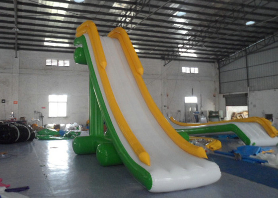 Narrow Tarpaulin Blow Up Water Slide , Large Inflatable Water Slides CE Certificated
