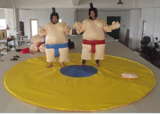 Outdoor Interactive Inflatable Sumo Suits High Durability PVC Tarpaulin Tear Proof