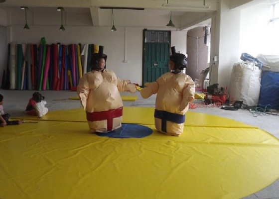Outdoor Interactive Inflatable Sumo Suits High Durability PVC Tarpaulin Tear Proof