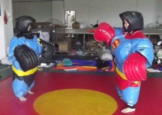 Cartoon Characters Sumo Wrestling Suits High Strength PVC With Longer Lifetime