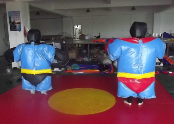 Cartoon Characters Sumo Wrestling Suits High Strength PVC With Longer Lifetime