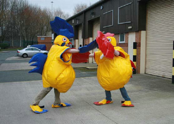 Unique Cock Sumo Wrestler Blow Up Costume High Safety PVC Tarpaulin Materials