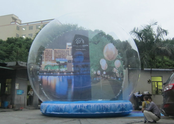 3m - 5m Diameter Inflatable Christmas Snow Globe Outdoors Environmental Friendly