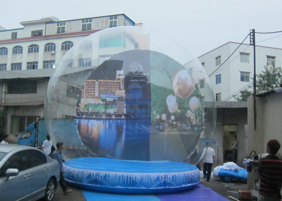 3m - 5m Diameter Inflatable Christmas Snow Globe Outdoors Environmental Friendly