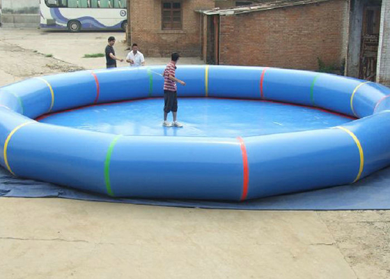 Plato Tarpaulin Inflatable Swimming Pool Newly Designed Double Needle Safe Stitching