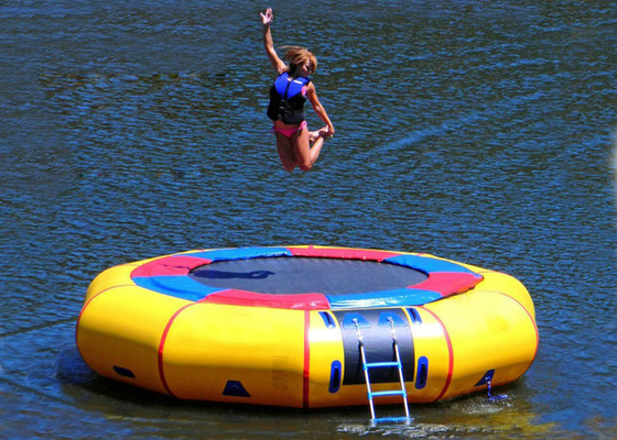 Custom Printing Inflatable Water Trampoline Eco Friendly For Water Park