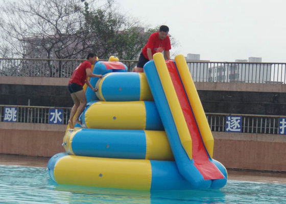 Lead Free Inflatable Tube Slide , 4mx4mx4m Blow Up Water Toys High Durability