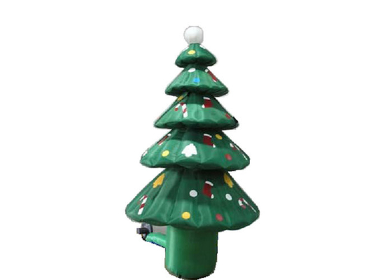 Advertising Promotion Inflatable Christmas Tree PVC Coated Nylon Materials