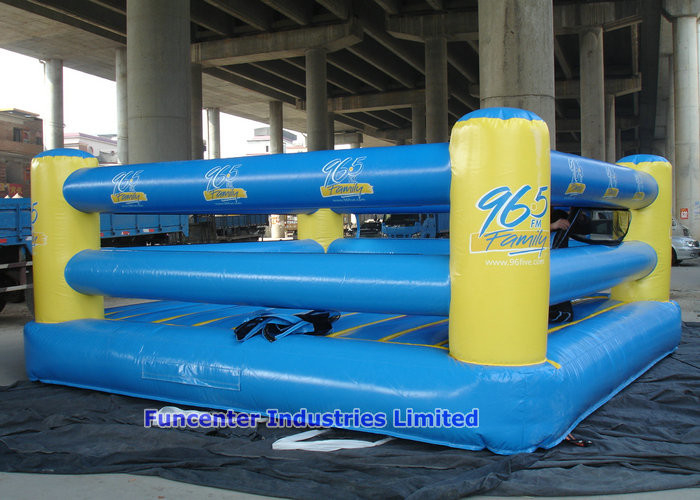 Durable PVC Inflatable Sports Toys 220 - 240V CE Blower For Bouncy Fighting