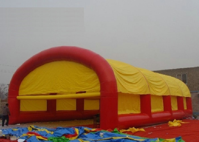 Party Event Large Inflatable Tent Logo Printing With 110V / 220V Voltage Blower