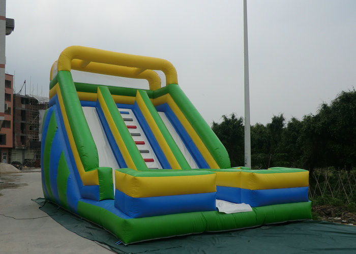 Custom Color Commercial Inflatable Slide Durable PVC Tarpaulin Materials