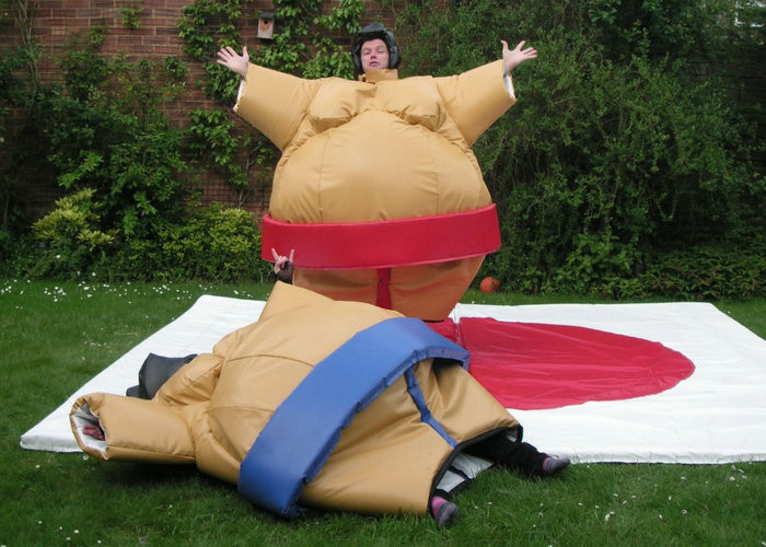 Outdoor Fighting Play Sumo Wrestling Suits Easily Dressed For Ages 5 Years To Adults
