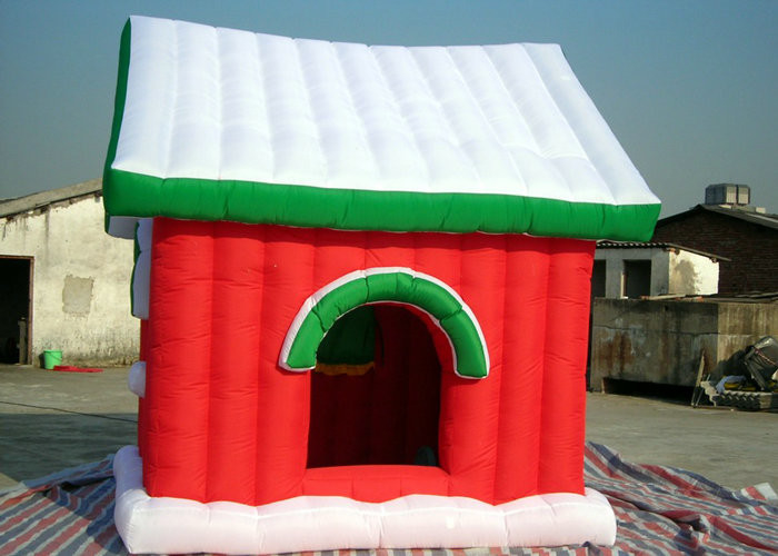 XI-004 Inflatable Holiday Decorations Bouncy Jumping Castles For Children Playing